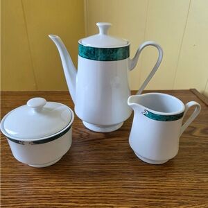 Three piece vintage tea set